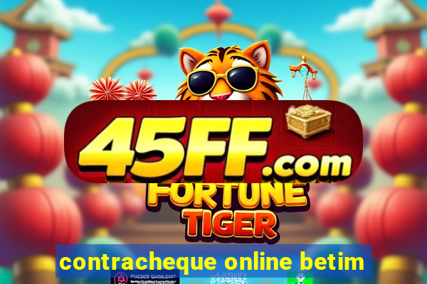 contracheque online betim